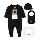 Pyjama-Set mit M&uuml;tze und L&auml;tzchen BOSS 
                    JUNGE