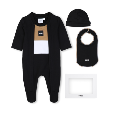 Pyjama-Set mit M&uuml;tze und L&auml;tzchen BOSS JUNGE