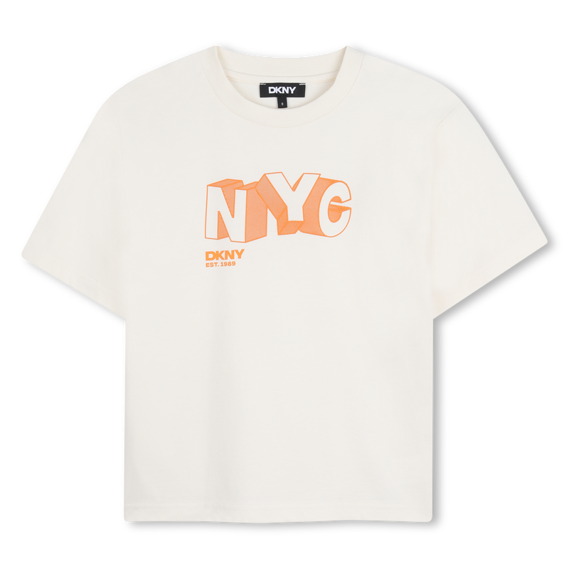 KURZ&Auml;RMELIGES T-SHIRT DKNY 
                        JUNGE