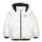 Steppjacke mit Kapuze KARL LAGERFELD KIDS 
                    M&Auml;DCHEN