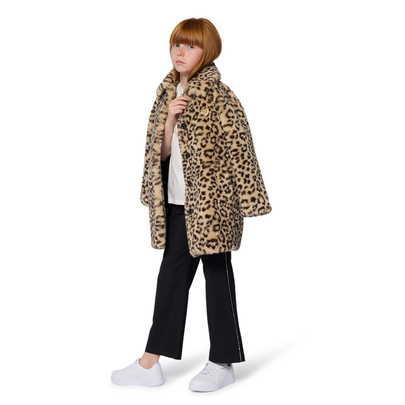 Langer Fleecemantel SONIA RYKIEL 
                        M&Auml;DCHEN