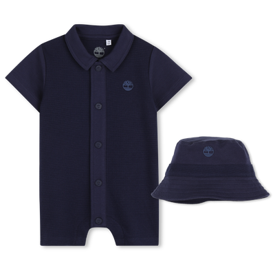 SET AUS NEOPRENANZUG UND BUCKET HAT TIMBERLAND JUNGE