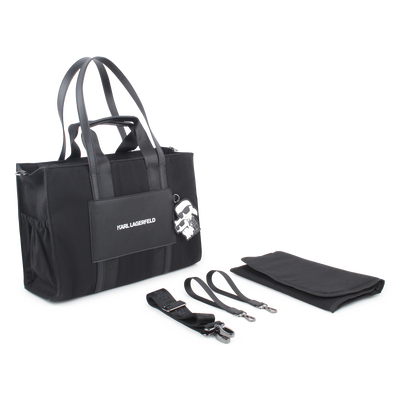 Wickeltasche mit Badge KARL LAGERFELD KIDS UNISEX