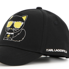 Cap illustration choupette KARL LAGERFELD KIDS 
                    M&Auml;DCHEN