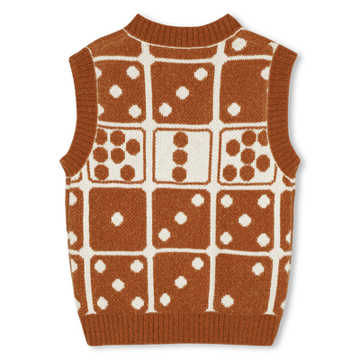 &Auml;rmelloser Pullover KENZO KIDS JUNGE