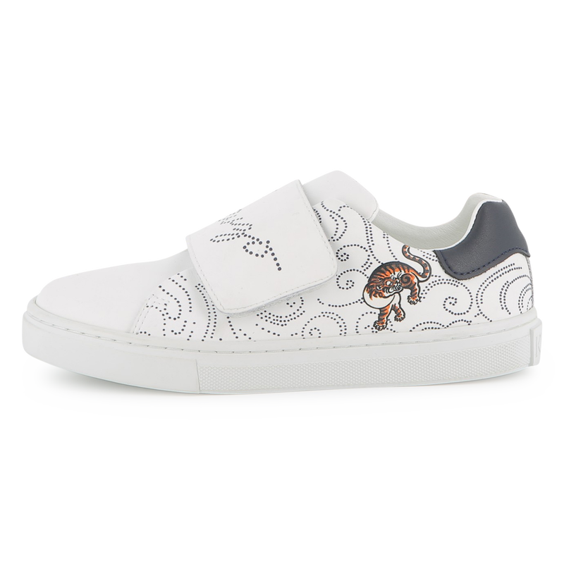 Sneaker aus Rindsleder KENZO KIDS 
                        UNISEX