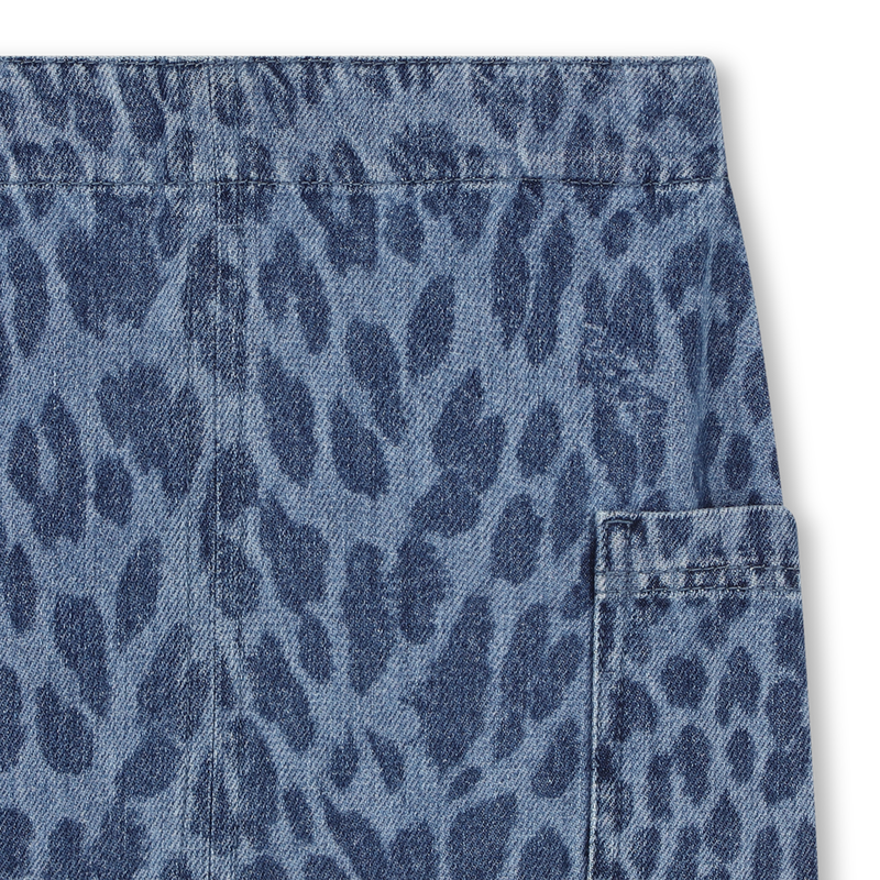 Jeansrock mit Leopardenmuster ZADIG & VOLTAIRE 
                        M&Auml;DCHEN