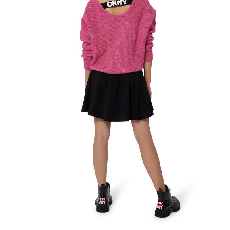 Leder-Stiefeletten mit Zipper DKNY 
                        M&Auml;DCHEN