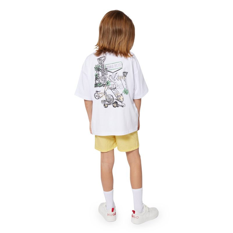 Kurzarm-T-Shirt HUGO 
                        JUNGE
