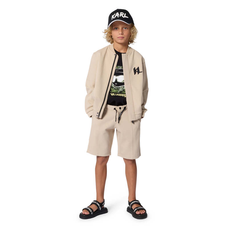 BERMUDASHORTS MIT ELASTISCHEM BUND KARL LAGERFELD KIDS 
                        JUNGE