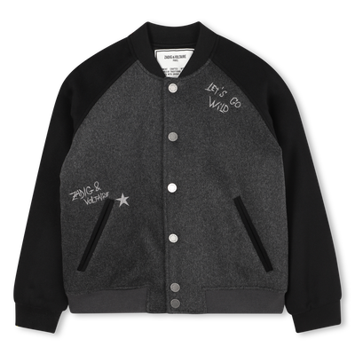 Zweifarbige Bomberjacke ZADIG & VOLTAIRE UNISEX