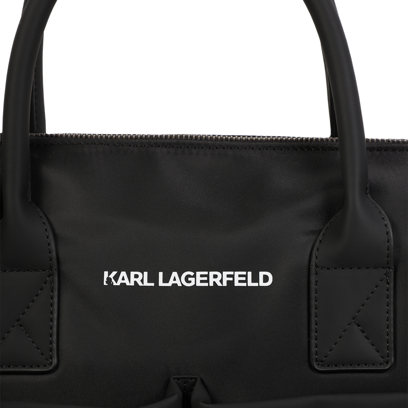 Bedruckte Wickeltasche KARL LAGERFELD KIDS 
                        UNISEX