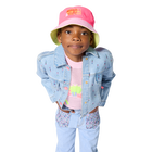Bucket hat mit abzeichen BILLIEBLUSH 
                    M&Auml;DCHEN