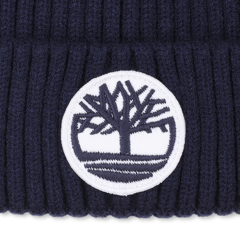 Gestrickte M&uuml;tze mit Logo TIMBERLAND 
                        JUNGE