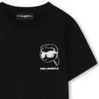 Kurz&auml;rmeliges t-shirt KARL LAGERFELD KIDS 
                    JUNGE