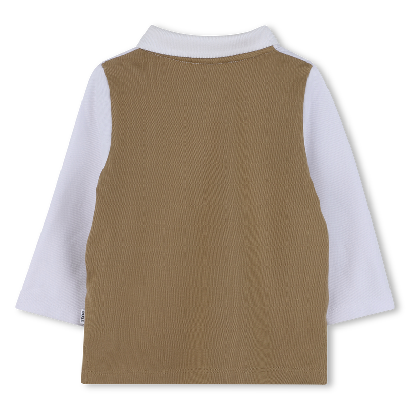 Lang&auml;rmeliges Poloshirt BOSS 
                        JUNGE