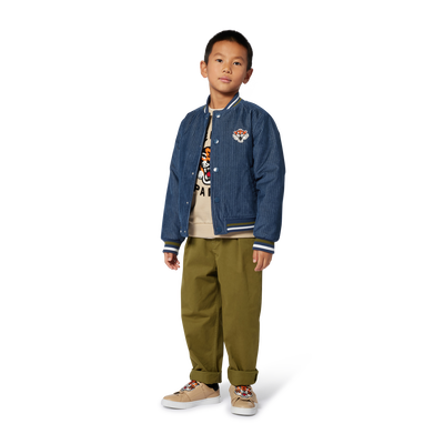 Jacke aus Samt KENZO KIDS JUNGE
