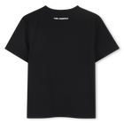 Kurz&auml;rmeliges t-shirt KARL LAGERFELD KIDS 
                    M&Auml;DCHEN