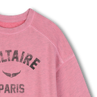 Kleid aus meliertem Fleece ZADIG & VOLTAIRE 
                    M&Auml;DCHEN