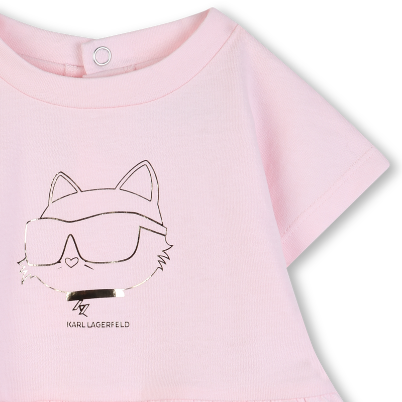 KLEID UND LEGGINGS SET KARL LAGERFELD KIDS 
                        M&Auml;DCHEN