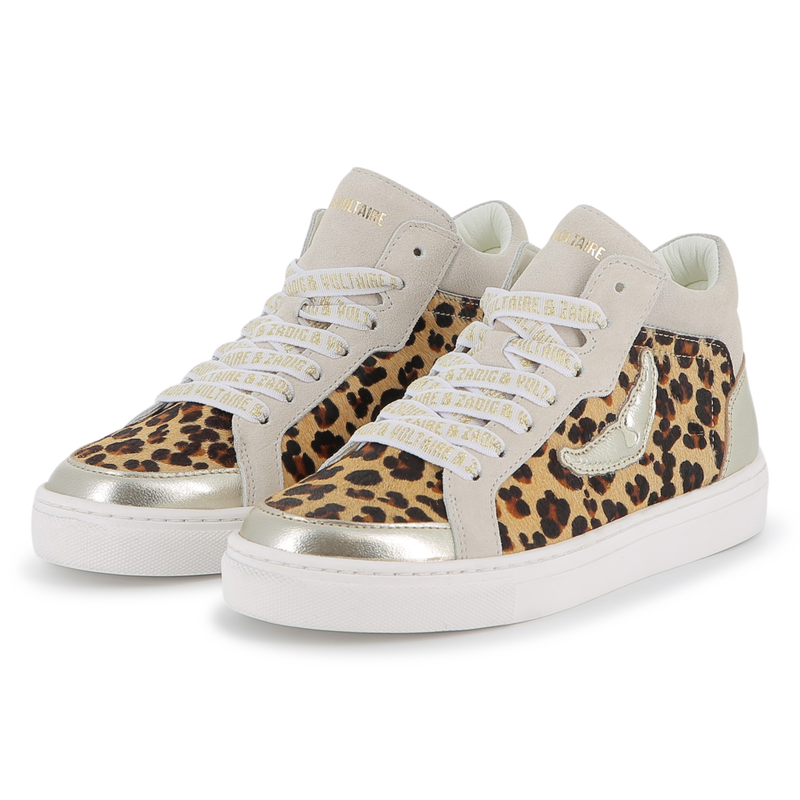 High-Top-Sneakers mit Schn&uuml;rung ZADIG & VOLTAIRE 
                        M&Auml;DCHEN