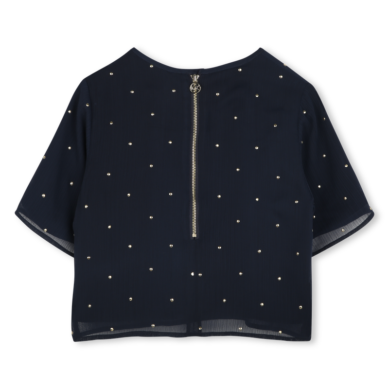 Kurz&auml;rmelige Bluse MICHAEL KORS 
                        M&Auml;DCHEN
