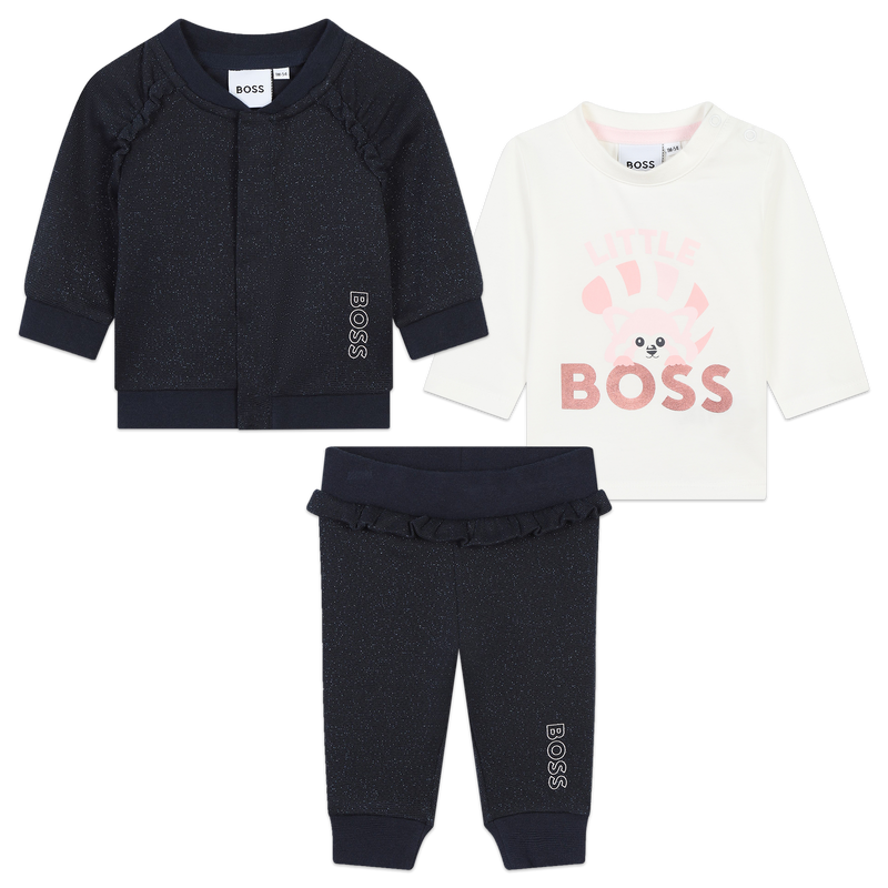 Dreiteiliges Set BOSS 
                        M&Auml;DCHEN