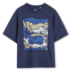 Kurz&auml;rmeliges t-shirt, SCHIEFERBLAU, hi-res