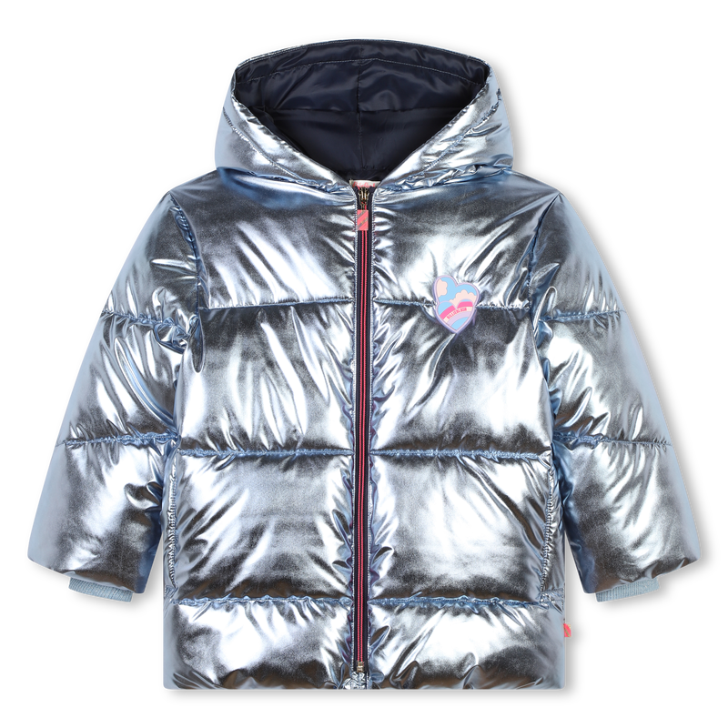 Kapuzen-Steppjacke mit Zipper BILLIEBLUSH 
                        M&Auml;DCHEN