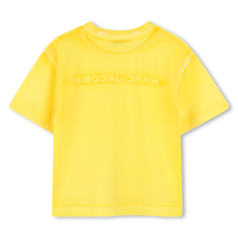 Baumwoll-T-Shirt mit Stickerei MARC JACOBS 
                        UNISEX