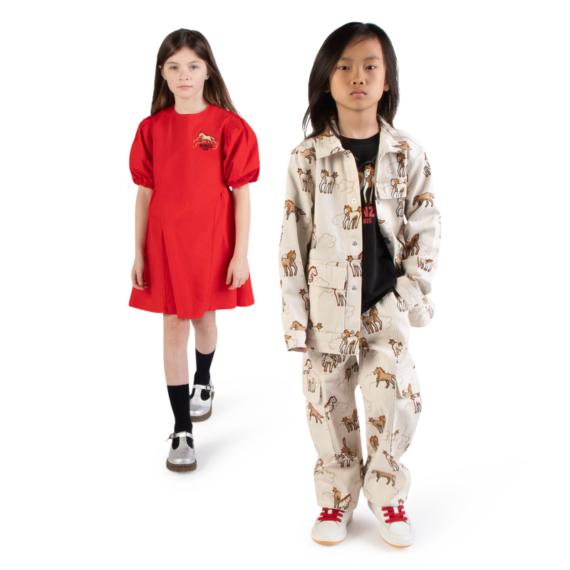 GERADE GESCHNITTENE HOSE KENZO KIDS 
                        UNISEX