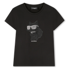 Kurz&auml;rmeliges T-Shirt KARL LAGERFELD KIDS 
                    M&Auml;DCHEN