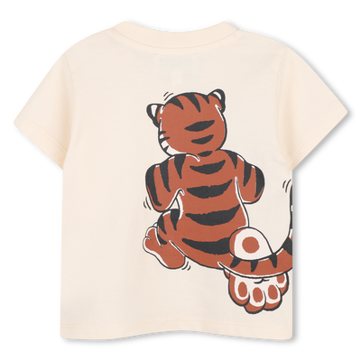 T-Shirt mit kurzen &Auml;rmeln KENZO KIDS JUNGE