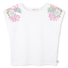T-Shirt mit Pailletten BILLIEBLUSH 
                    M&Auml;DCHEN