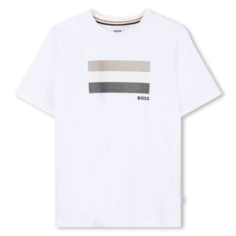 KURZ&Auml;RMELIGES T-SHIRT BOSS 
                        JUNGE