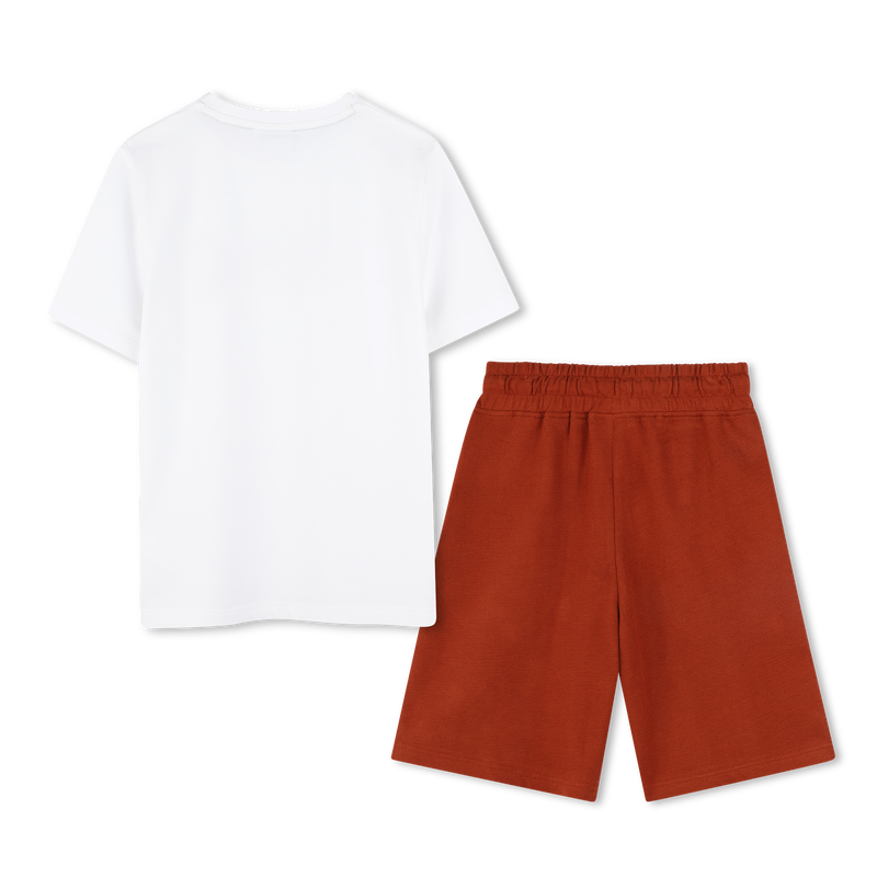 Baumwoll-Shirt und -Shorts BOSS 
                        JUNGE