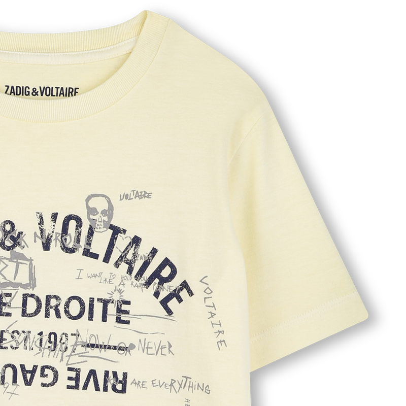 Kurzarm-T-Shirt ZADIG & VOLTAIRE 
                        JUNGE