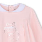Langarmkleid KARL LAGERFELD KIDS 
                    M&Auml;DCHEN