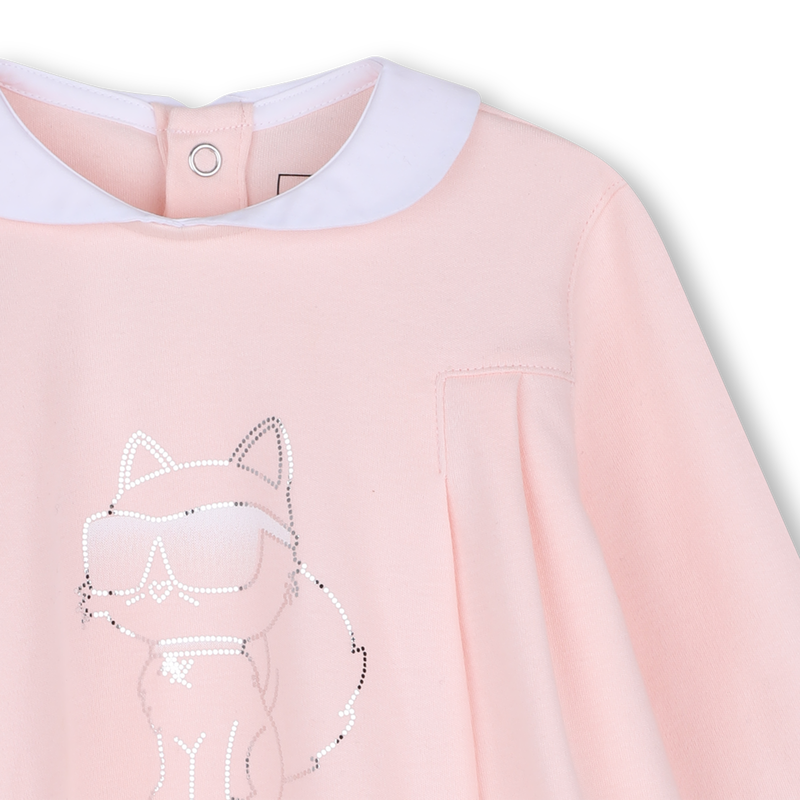 Langarmkleid KARL LAGERFELD KIDS 
                        M&Auml;DCHEN