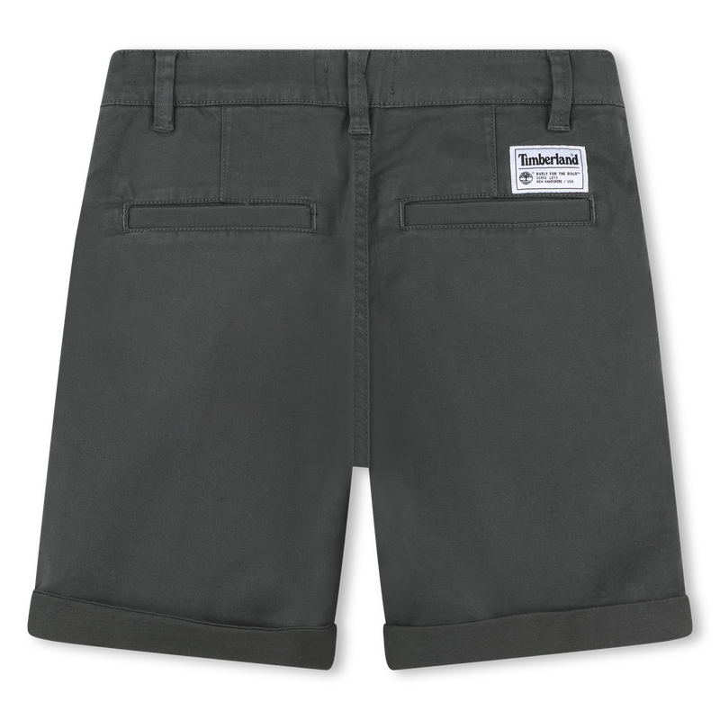 Verstellbare Bermudas aus Twill TIMBERLAND 
                        JUNGE