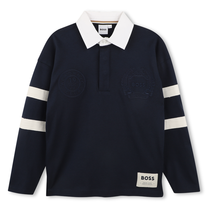 Langarm-Polo BOSS 
                        JUNGE