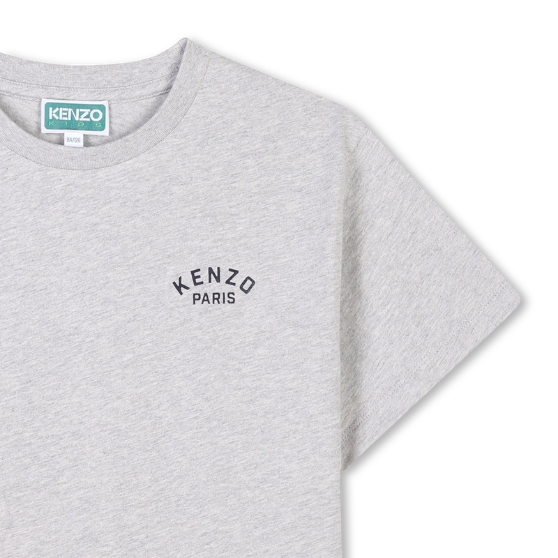 Kurz&auml;rmliges Baumwoll-Shirt KENZO KIDS 
                        JUNGE