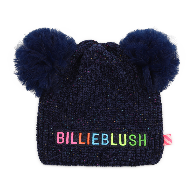 M&uuml;tze mit doppeltem Bommel BILLIEBLUSH 
                        M&Auml;DCHEN