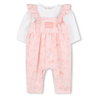 Set aus T-Shirt + Overall KENZO KIDS 
                    M&Auml;DCHEN