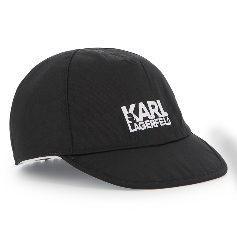 Wendbares Baumwoll-Cap KARL LAGERFELD KIDS 
                        JUNGE