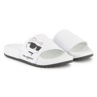 Pantoletten mit Relief-Druck KARL LAGERFELD KIDS 
                    M&Auml;DCHEN
