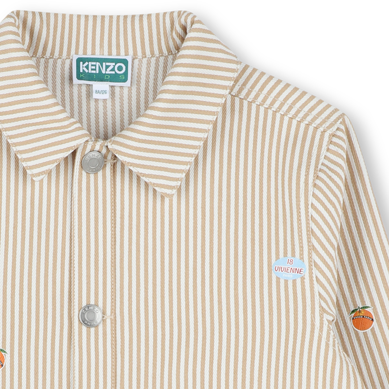 Gestreifte Jacke KENZO KIDS 
                        UNISEX