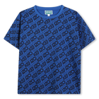 Kurz&auml;rmeliges T-Shirt KENZO KIDS 
                    JUNGE