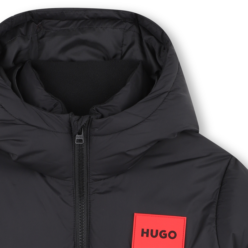 Daunenjacke mit Kapuze HUGO 
                        JUNGE