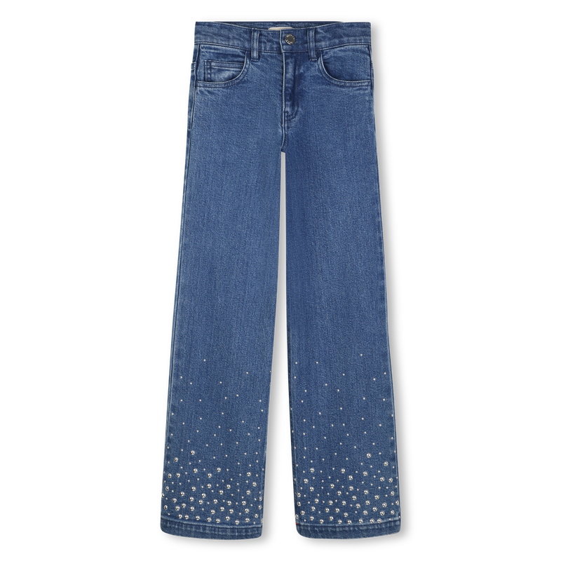 JEANS MIT VERSTELLBARER TAILLE MICHAEL KORS 
                        M&Auml;DCHEN
